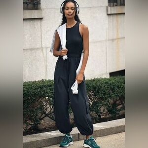 Anthropologie Black Jumpsuit